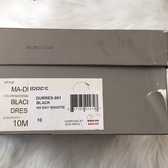 BCBGMAXAZRIA Durress peep-toe high-heel bootie - Picture 7 of 7